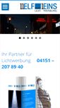 Mobile Screenshot of 11punkt1.de